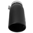 Load image into Gallery viewer, aFe MACHForce-XP 3.5in 409 Stainless Steel Exhaust Tip 3.5in x 4.5in Out x 12in L Clamp-On - Installation View