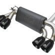 Load image into Gallery viewer, aFe MACHForce XP 3in - 2 1/2in Axle Back 304SS Exhaust w/ Black Tips 16-17 BMW M2 (f87) - Main Product View