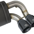 Load image into Gallery viewer, aFe MACHForce XP 3in - 2 1/2in Axle Back 304SS Exhaust w/ Black Tips 16-17 BMW M2 (f87) - Back View