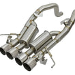 Load image into Gallery viewer, aFe MACHForce XP 3in-2 1/2in Axle Back 304SS Exhaust w/ Polished Tips 14-17 Chevy Corvette V8-6.2L - Main Product View
