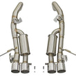 Load image into Gallery viewer, aFe MACHForce XP 3in-2 1/2in Axle Back 304SS Exhaust w/ Polished Tips 14-17 Chevy Corvette V8-6.2L - Additional View 6