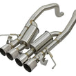 Load image into Gallery viewer, aFe MACHForce XP 3in-2 1/2in Axle Back 304SS Exhaust w/ Polished Tips 15-17 Chevy Corvette Z06 - Main Product View