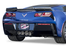 Load image into Gallery viewer, aFe MACHForce XP 3in-2 1/2in Axle Back 304SS Exhaust w/ Polished Tips 15-17 Chevy Corvette Z06 - Back View