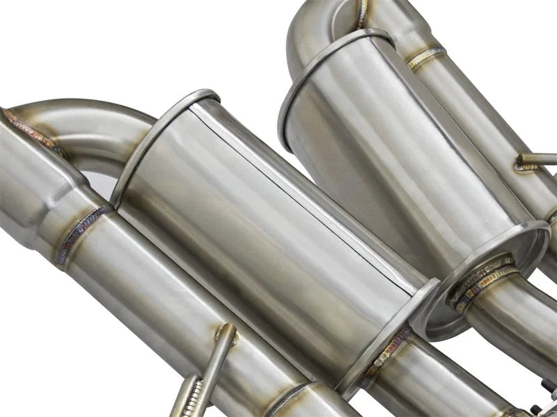 aFe MACHForce XP 3in-2 1/2in Axle Back 304SS Exhaust w/ Polished Tips 15-17 Chevy Corvette Z06 - Additional View 9