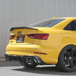 Load image into Gallery viewer, aFe MACHForce XP 3in-2.5in 304SS Exhaust Cat-Back 15-20 Audi S3 L4-2.0L (t) - Black Tips - Installation View