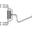 Load image into Gallery viewer, aFe MACHForce XP 3in-2.5in 304SS Exhaust Cat-Back 15-20 Audi S3 L4-2.0L (t) - Polished Tips - Additional View 5