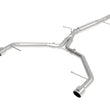 Load image into Gallery viewer, aFe MACHForce XP 3in-2.5in SS Exhaust Axle-Back 17-19 Audi A4 (B9) L4-2.0L (t) - Polished - Main Product View