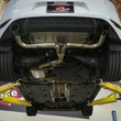 Load image into Gallery viewer, aFe MACHForce XP 3in-2.5in SS Exhaust Cat-Back 15-17 Volkswagen GTI (MKVII) L4-2.0L (t) - Black - Side View