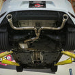 Load image into Gallery viewer, aFe MACHForce XP 3in-2.5in SS Exhaust Cat-Back 15-17 Volkswagen GTI (MKVII) L4-2.0L (t) - Polished - Side View