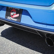 Load image into Gallery viewer, aFe MACHForce XP 3in-2.5in SS Exhaust Cat-Back 18-19 Volkswagen GTI (MK7.5) L4-2.0L (t) - Black - Back View