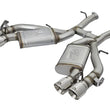 Load image into Gallery viewer, aFe MACHForce XP 3in 304 SS Axle-Back Dual Exhaust (NPP) w/ Polished Tips 16-17 Camaro SS V8-6.2L - Main Product View