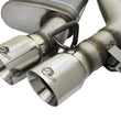Load image into Gallery viewer, aFe MACHForce XP 3in 304 SS Axle-Back Dual Exhaust (NPP) w/ Polished Tips 16-17 Camaro SS V8-6.2L - Additional View 5