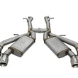 Load image into Gallery viewer, aFe MACHForce XP 3in 304 SS Axle-Back Dual Exhaust (NPP) w/ Polished Tips 16-17 Camaro SS V8-6.2L - Additional View 8