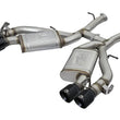 Load image into Gallery viewer, aFe MACHForce XP 3in 304 SS Axle-Back Exhaust Dual Exhaust (NPP) w/ Black Tips 16-17 Camaro SS V8 - Main Product View