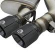 Load image into Gallery viewer, aFe MACHForce XP 3in 304 SS Axle-Back Exhaust Dual Exhaust (NPP) w/ Black Tips 16-17 Camaro SS V8 - Back View