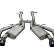 Load image into Gallery viewer, aFe MACHForce XP 3in 304 SS Axle-Back Exhaust Dual Exhaust (NPP) w/ Black Tips 16-17 Camaro SS V8 - Installation View