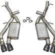 Load image into Gallery viewer, aFe MACHForce XP 3in 304 SS Axle-Back Exhaust Dual Exhaust (NPP) w/ Black Tips 16-17 Camaro SS V8 - Additional View 6