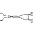 Load image into Gallery viewer, aFe MACHForce XP 3in 304 SS Cat-Back Dual Mode Exhaust w/ Polished Tips 16-17 Cadillac ATS-V V6-3.6L - Side View