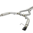 Load image into Gallery viewer, aFe MACHForce XP 3in 304 SS Sport Tone Cat-Back w/ Black Tips 15-17 Ford Mustang V6-3.7L/V8-5.0L - Main Product View