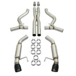 Load image into Gallery viewer, aFe MACHForce XP 3in 304 SS Sport Tone Cat-Back w/ Black Tips 15-17 Ford Mustang V6-3.7L/V8-5.0L - Additional View 5