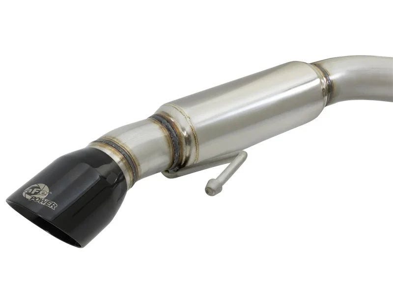 aFe MACHForce XP 3in 304 SS Sport Tone Cat-Back w/ Black Tips 15-17 Ford Mustang V6-3.7L/V8-5.0L - Additional View 7