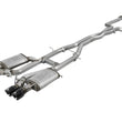 Load image into Gallery viewer, aFe MACHForce XP 3in 304SS Cat Back Exhaust s/ Black Tips 16-17 Cadillac ATS-V V6-3.6L (tt) - Main Product View