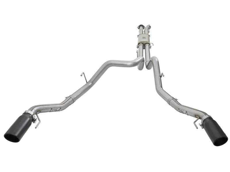 aFe MACHForce XP 3in 409-SS Exhaust Cat-Back 2017 Ford F-150 Raptor V6-3.5L (tt) w/ Black Tip - Additional View 8