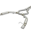 Load image into Gallery viewer, aFe MACHForce XP 3in Aggressive Toned Cat-Back Exhausts w/ Polished Tips 15-17 Ford Mustang V6/V8 - Main Product View