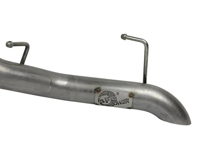 aFe MACHForce XP 3in Hi-Tuck 304 SS Cat Back Exhaust 2010-2017 Nissan Patrol (Y62) V-5.6L (400 hp) - Side View