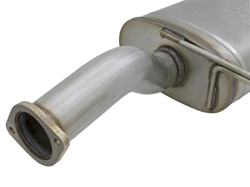 aFe MACHForce XP 3in SS Cat-Back Hi Tuck Exhaust 97-16 Nissan Patrol (Y61) I6-4.8L - Side View