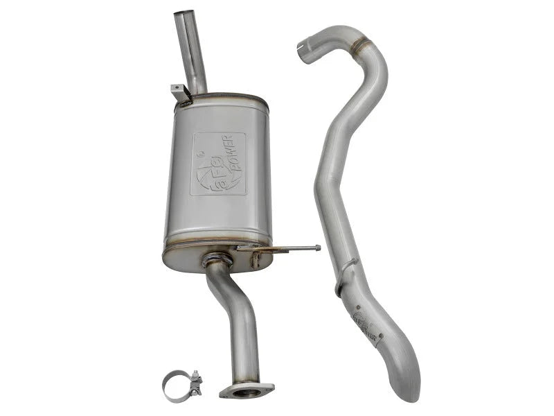 aFe MACHForce XP 3in SS Cat-Back Hi Tuck Exhaust 97-16 Nissan Patrol (Y61) I6-4.8L - Additional View 7