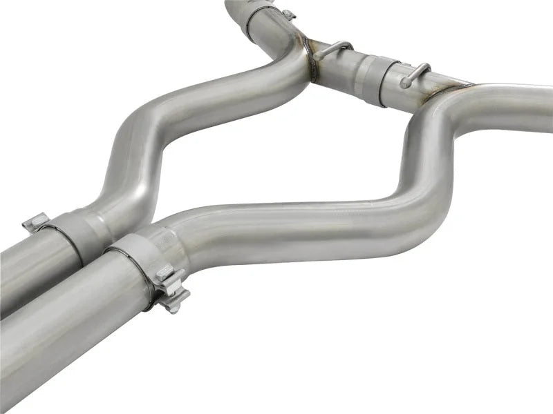 aFe MACHForce XP 3in Sport Tone Cat-Back Exhausts w/ Polished Tips 15-17 Ford Mustang V6/V8 - Additional View 7