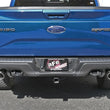 Load image into Gallery viewer, aFe MACHForce-XP 3in to 3-1/2in 304 SS Cat-Back Exhaust w/Polished Tips 17-18 Ford F-150 Raptor 3.5L - Installation View