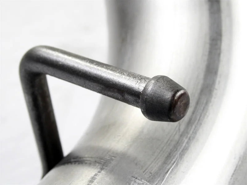 aFe MACHForce XP 4in DPF-Back SS Exhaust 5/07-10 GM Diesel Trucks V8-6.6L (td) LMM - Side View