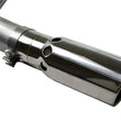 Load image into Gallery viewer, aFe MACHForce XP 4in DPF-Back SS Exhaust 5/07-10 GM Diesel Trucks V8-6.6L (td) LMM - Back View
