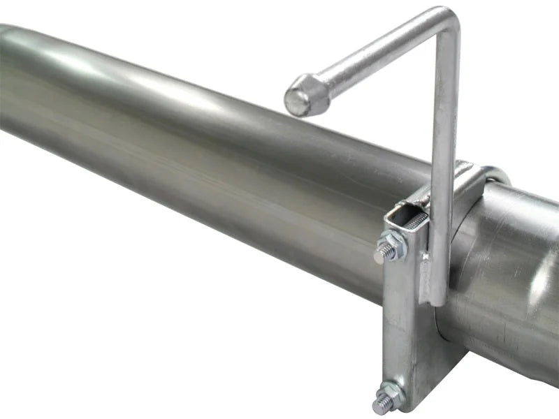 aFe MACHForce XP 4in DPF-Back SS Exhaust 5/07-10 GM Diesel Trucks V8-6.6L (td) LMM - Additional View 5