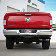 Load image into Gallery viewer, aFe MACHForce XP 4in Exhausts Cat-Back SS Side Exit 14-17 Dodge Ram 2500 V8-6.4L Hemi w/ Black Tips - Side View