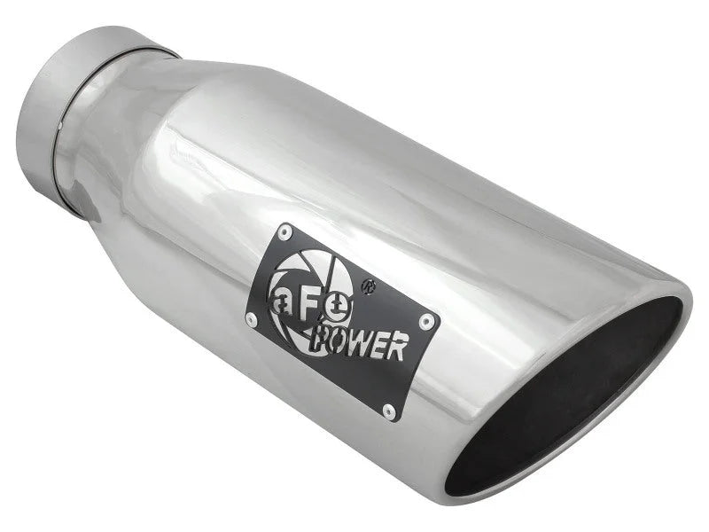 aFe MACHForce XP 4in Exhausts Cat-Back SS w/ Polished Tips 14-17 Dodge Ram 2500 V8-6.4L Hemi - Additional View 5
