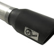 Load image into Gallery viewer, aFe MACHForce XP 5in DPF-Back 409SS Exhaust Dodge Diesel Trucks 07.5-12 L6-6.7L (td) Black Tip - Side View
