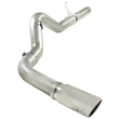 Load image into Gallery viewer, aFe MACHForce XP 5in DPF-Back 409SS Exhaust Dodge Diesel Trucks 07.5-12 L6-6.7L (td) Polished Tip - Main Product View