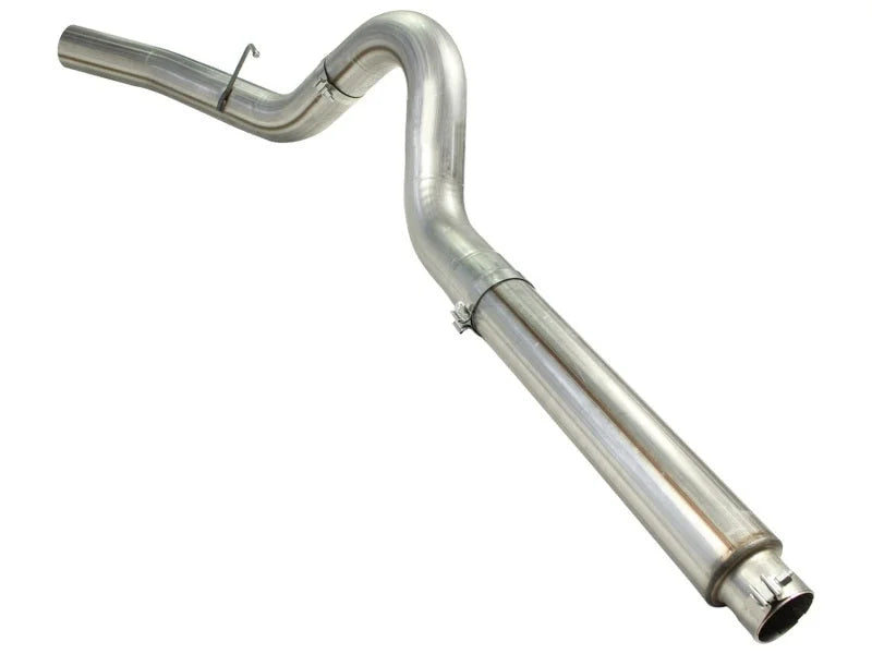 aFe MACHForce XP 5in DPF-Back Stainless Steel Exh Sys, No tip,Ford Diesel Trucks 08-10 V8-6.4L - Additional View 7