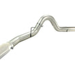 Load image into Gallery viewer, aFe MACHForce XP 5in DPF-Back Stainless Steel Exh Sys, polished tip,Ford Diesel Trucks 08-10 V8-6.4L - Back View