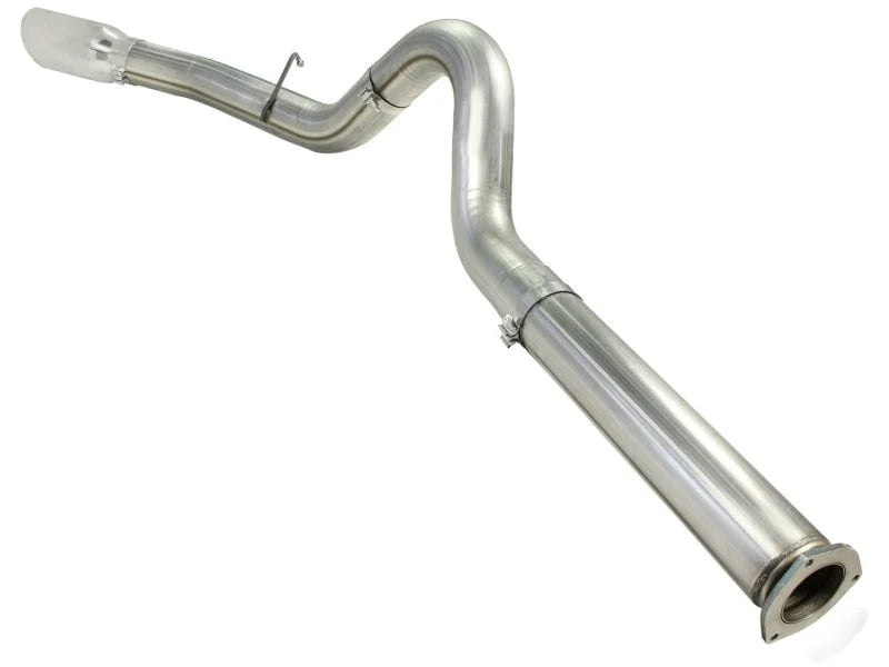 aFe MACHForce XP 5in DPF-Back Stainless Steel Exh Sys, polished tip,Ford Diesel Trucks 11-14 V8-6.7L - Additional View 6