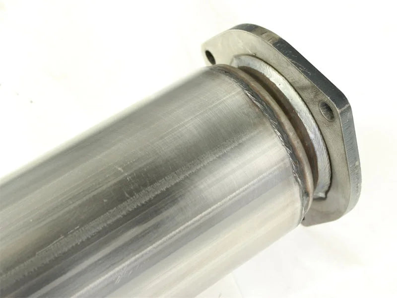 aFe MACHForce XP 5in DPF-Back Stainless Steel Exh Sys, polished tip,Ford Diesel Trucks 11-14 V8-6.7L - Additional View 7