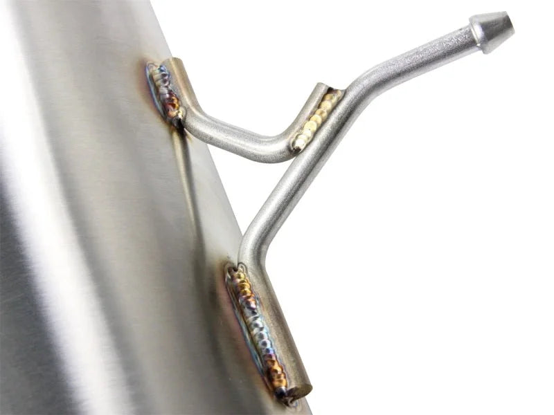 aFe MACHForce XP Cat Back Exhaust 07-13 Mini Cooper S L4 1.6L (Turbo) R56/R57/R58 - Back View