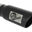 Load image into Gallery viewer, aFe MACHForce XP Cat-Back Exhaust 3in SS w/ Black Tip 09-12 Dodge Ram 1500 V8 5.7L - Side View