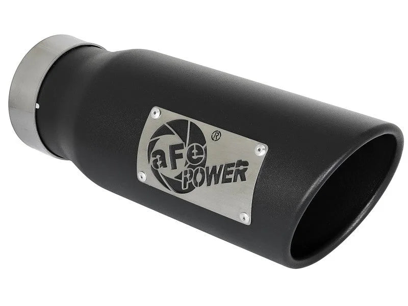 aFe MACHForce XP Cat-Back Exhaust 3in SS w/ Black Tip 09-12 Dodge Ram 1500 V8 5.7L - Side View