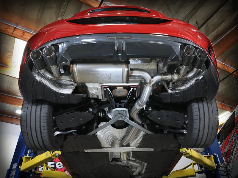 aFe MACHForce XP Cat-Back Exhaust BMW Z4 M40i (G29) 19-24 L6-3.0L (t) B58 - Side View
