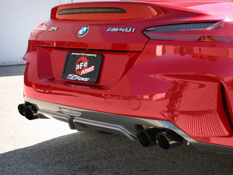 aFe MACHForce XP Cat-Back Exhaust BMW Z4 M40i (G29) 19-24 L6-3.0L (t) B58 - Back View