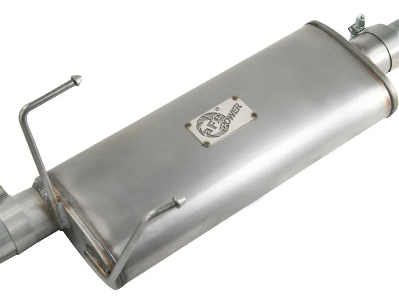 aFe MACHForce XP Cat-Back Exhaust SS-409 00-04 Toyota Tundra V8 4.7L - Side View